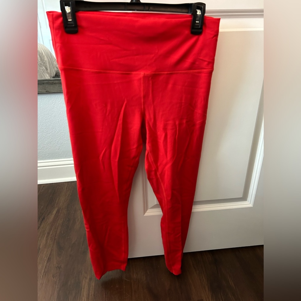 lululemon athletica Red High-Rise Leggings